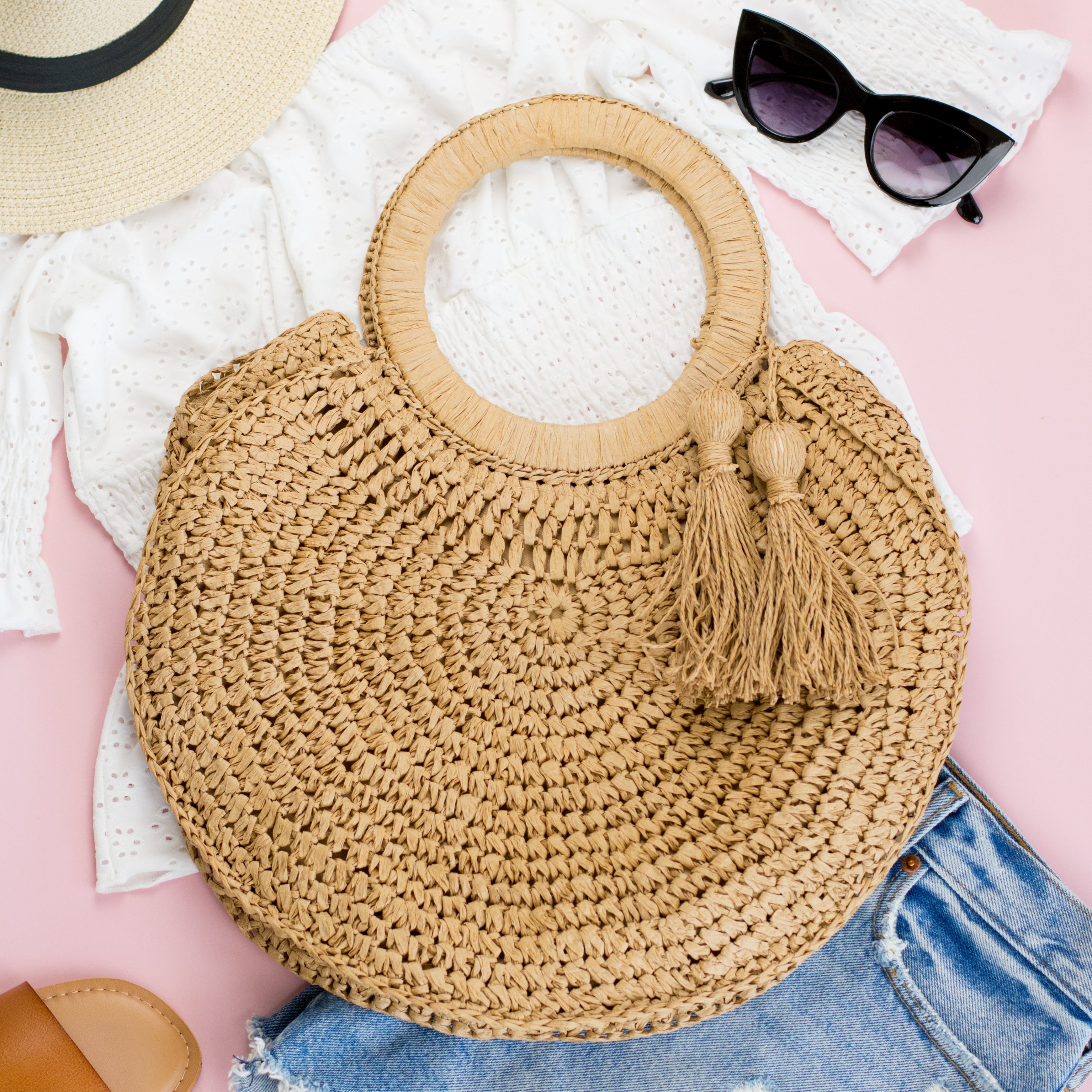 Tassel O Ring Tote - EveryNest