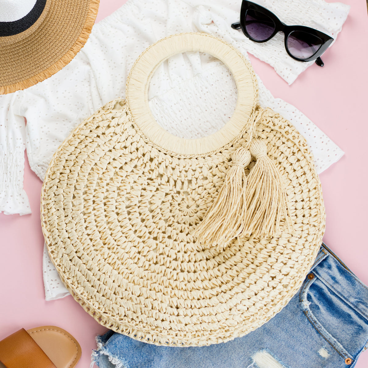Tassel O Ring Tote - EveryNest