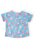 Delightful Desserts Ruffle Pocket Tee