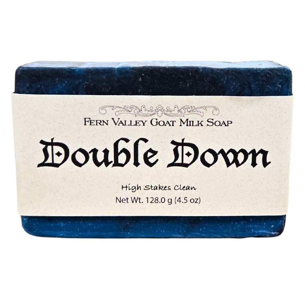 Natural Goat Milk Soap | Double Down - Activated Charcoal Soap