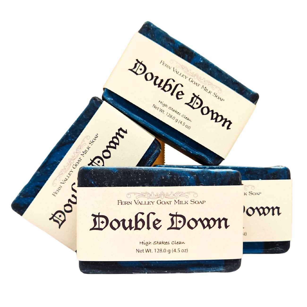 Natural Goat Milk Soap | Double Down - Activated Charcoal Soap