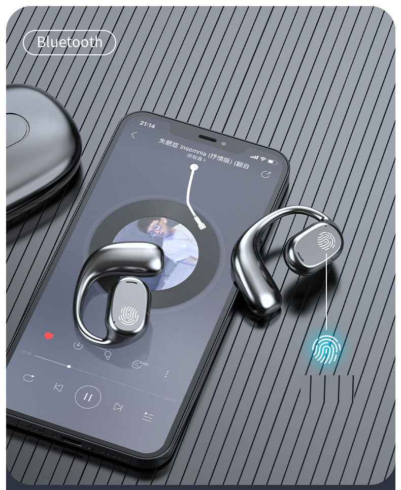 GT280 OWS Ear Hanging Fully Open Noise Reduction Sports Wireless Bluetooth Earphones