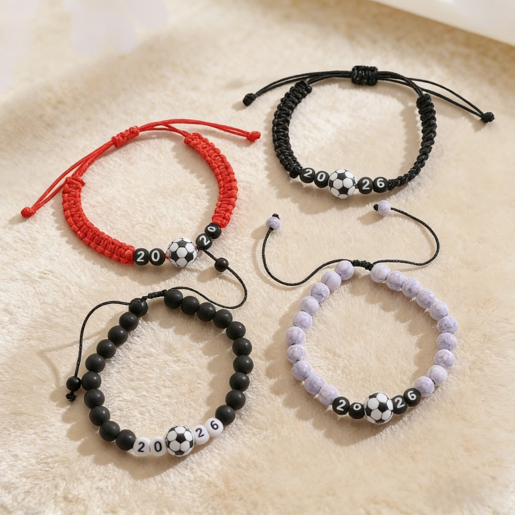 USA-Mexico-Canada World Cup Football Bracelet