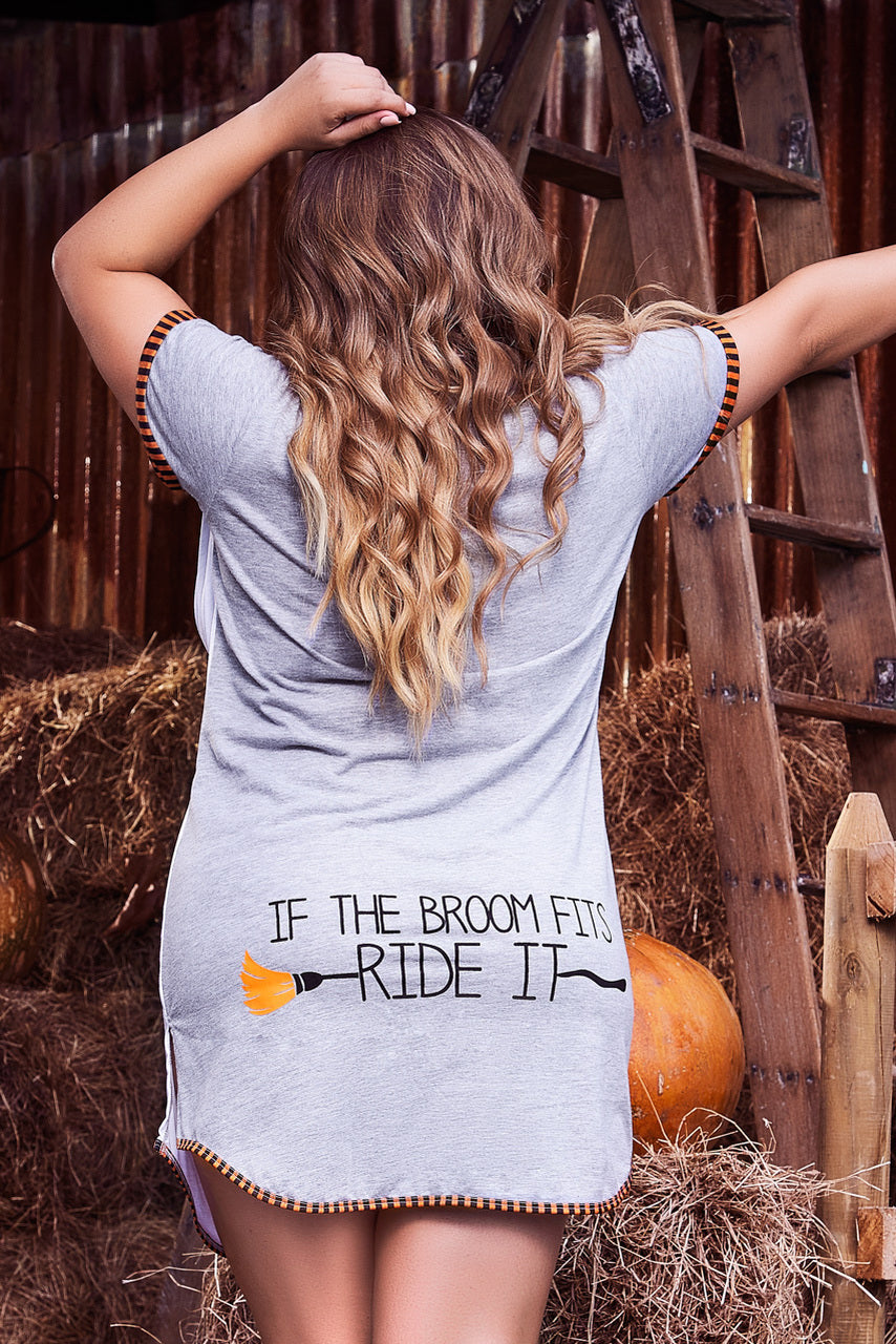 Plus Size Witchy Woman Sleep Shirt