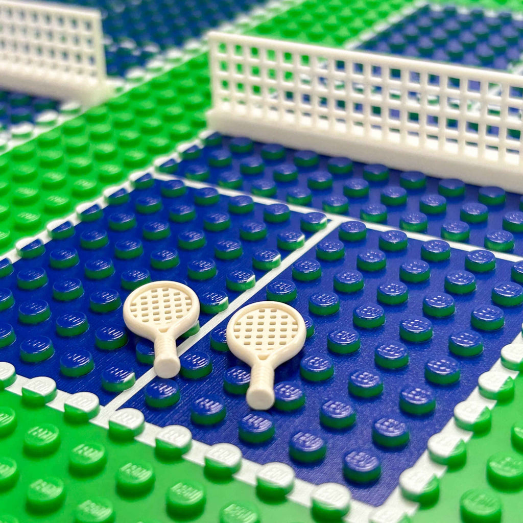 Custom Pickleball Courts made with LEGO parts - B3 Customs