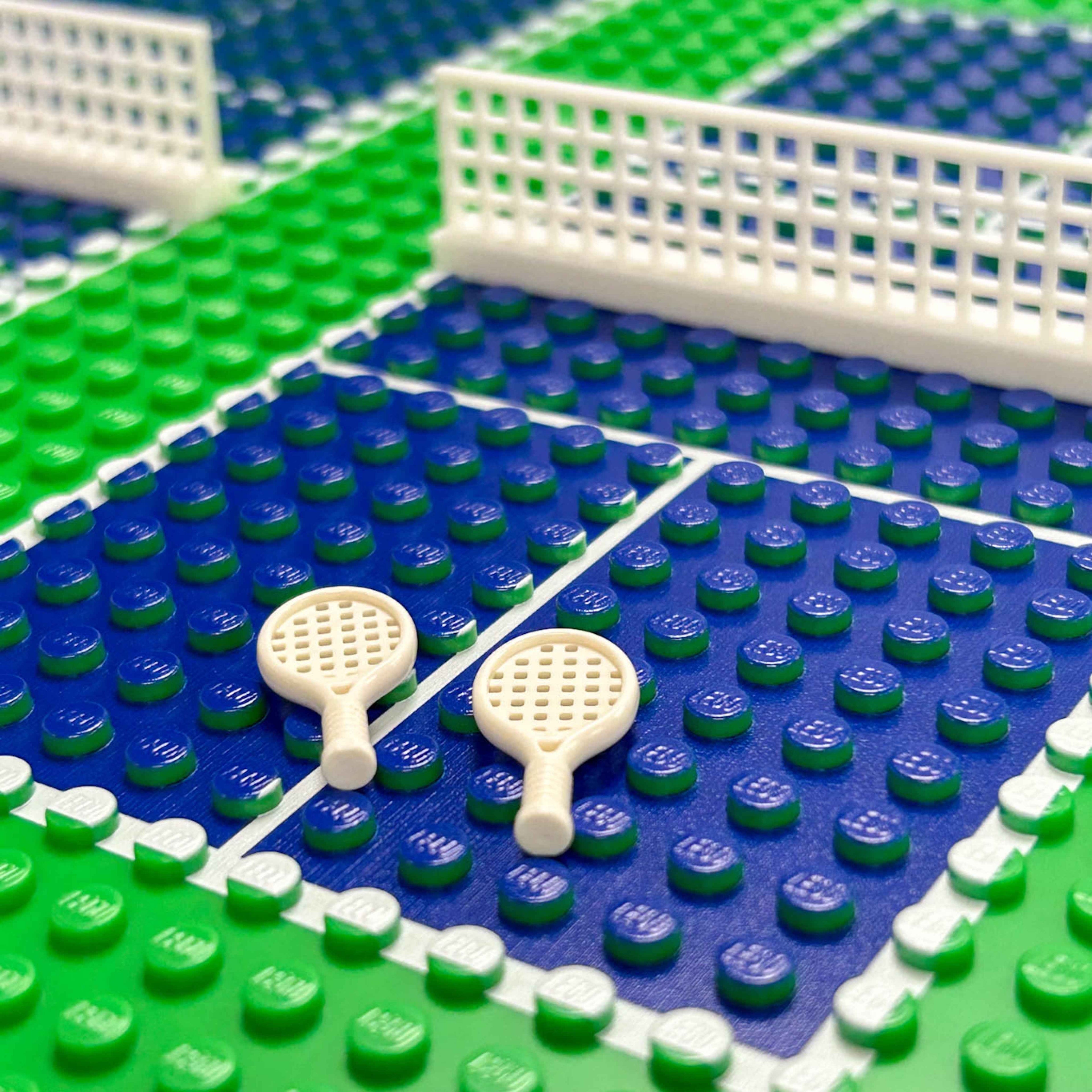 Custom Pickleball Courts made with LEGO parts - B3 Customs
