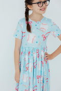 Grand Slam Glam S/S Pocket Twirl Dress