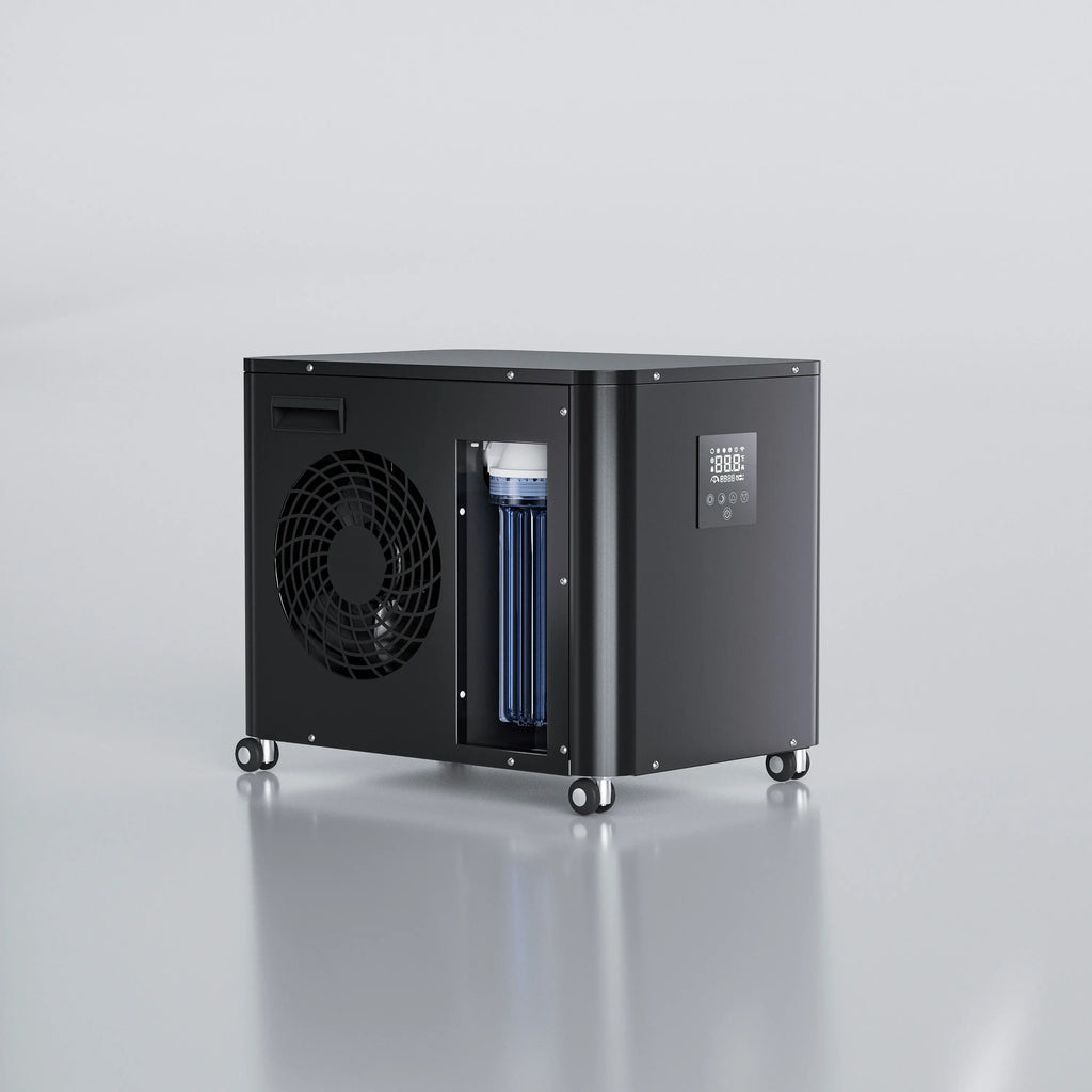 US. Local Warehouse Electric Water Chiller Wifi Remote Timer Water Ice Chiller Mini Pump Filter Ice Bath Cold Plunge Chiller