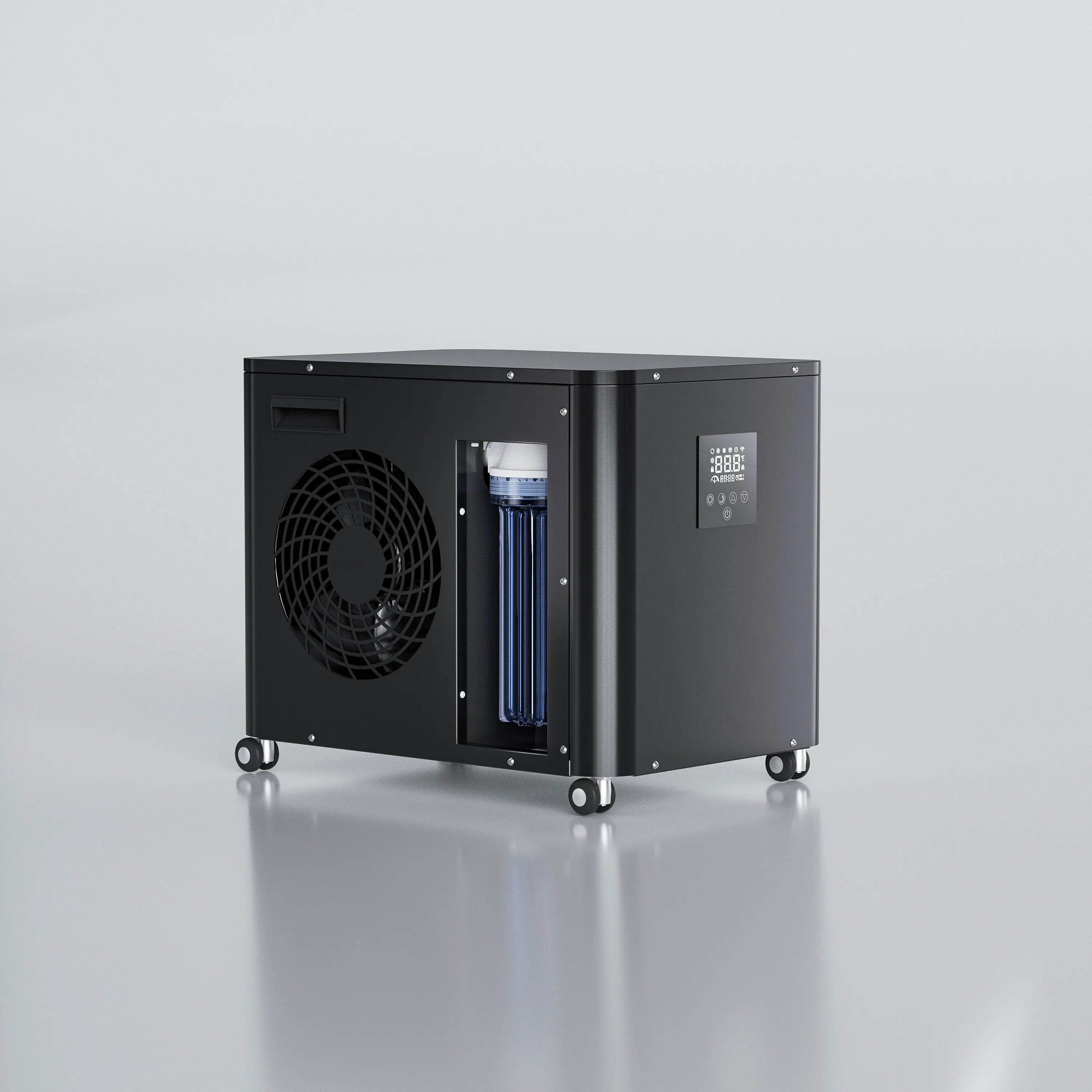 US. Local Warehouse Electric Water Chiller Wifi Remote Timer Water Ice Chiller Mini Pump Filter Ice Bath Cold Plunge Chiller