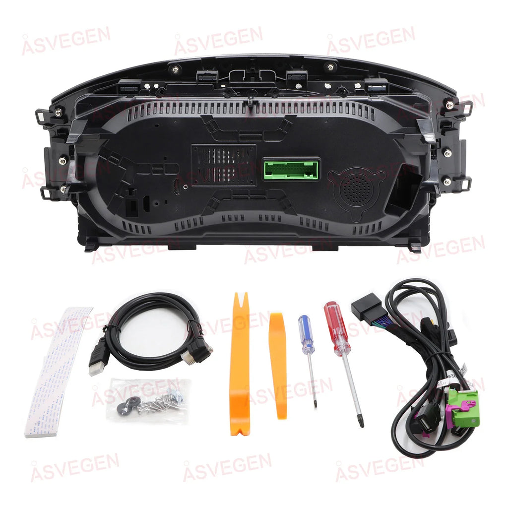 For Volkswagen VW Golf 7/7.5 2013-2020 LCD Dashboard Panel 12.3" Display Digital Cluster Virtual Instrument CockPit Speedometer