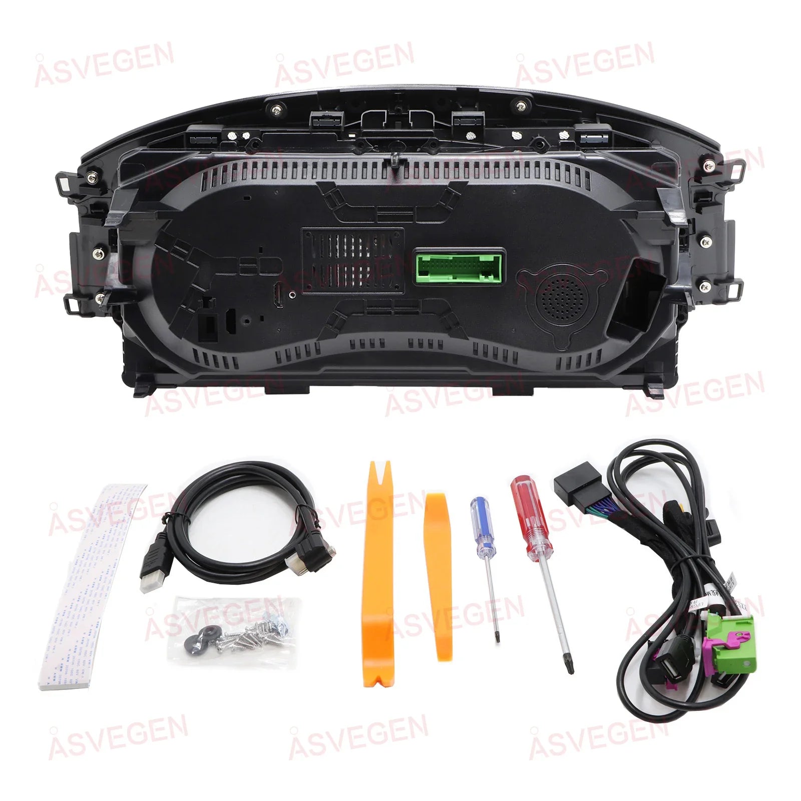 For Volkswagen VW Golf 7/7.5 2013-2020 LCD Dashboard Panel 12.3" Display Digital Cluster Virtual Instrument CockPit Speedometer