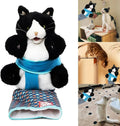 Cats Puppet Wrestler, Cat Wrestling Toy Puppet, Cat Antarcking Wrestler Glove, Hand Puppet with Tough Padding