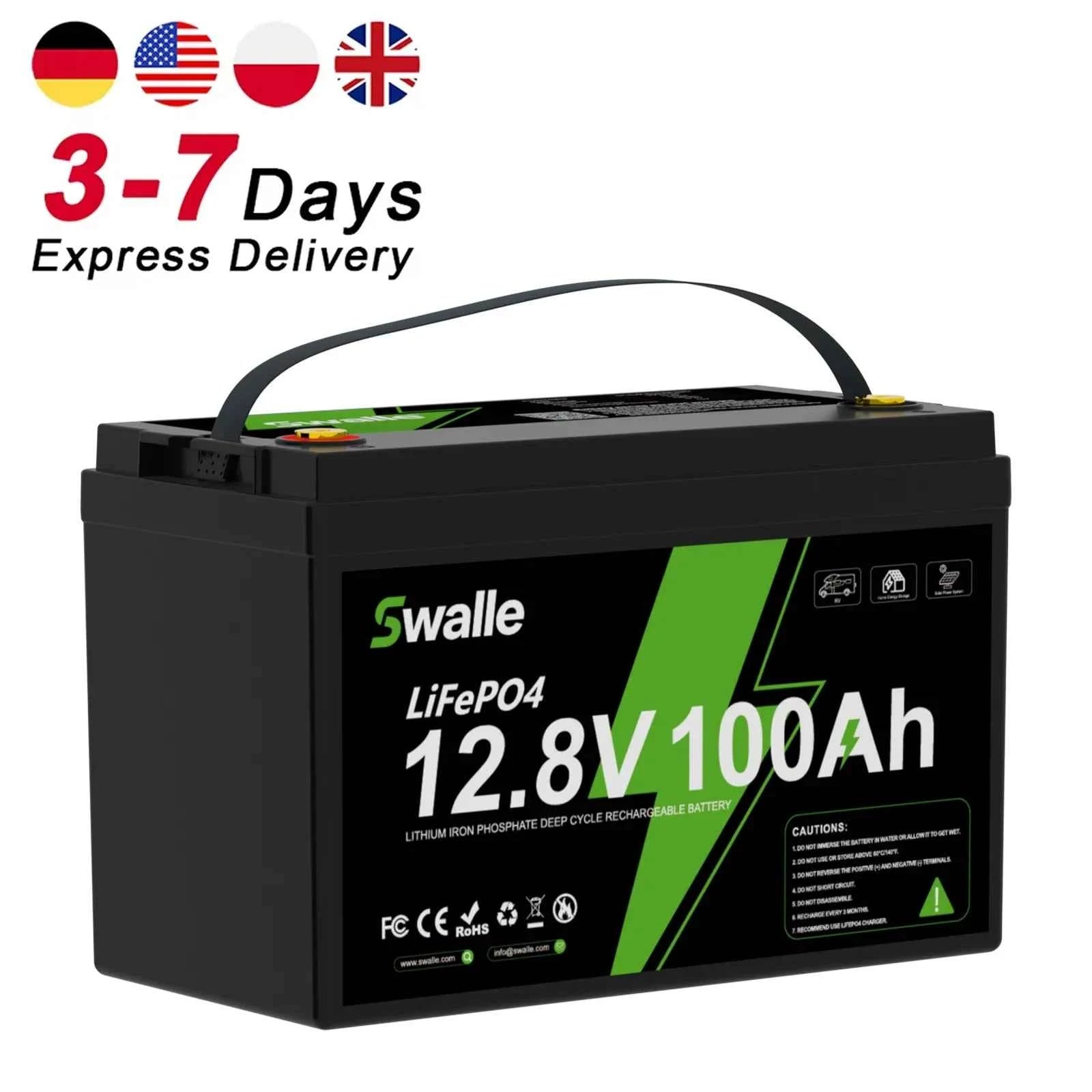 Bluetooth 12v 24v 48v 51.2v 100ah 200ah 300ah 400ah Boat Car Golf Cart Solar Lithium Ion Phosphate Lifepo4 Battery