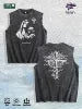 Devotion Religious Graphic Washed Vest US Warehouse 3 Colors Cotton Tank