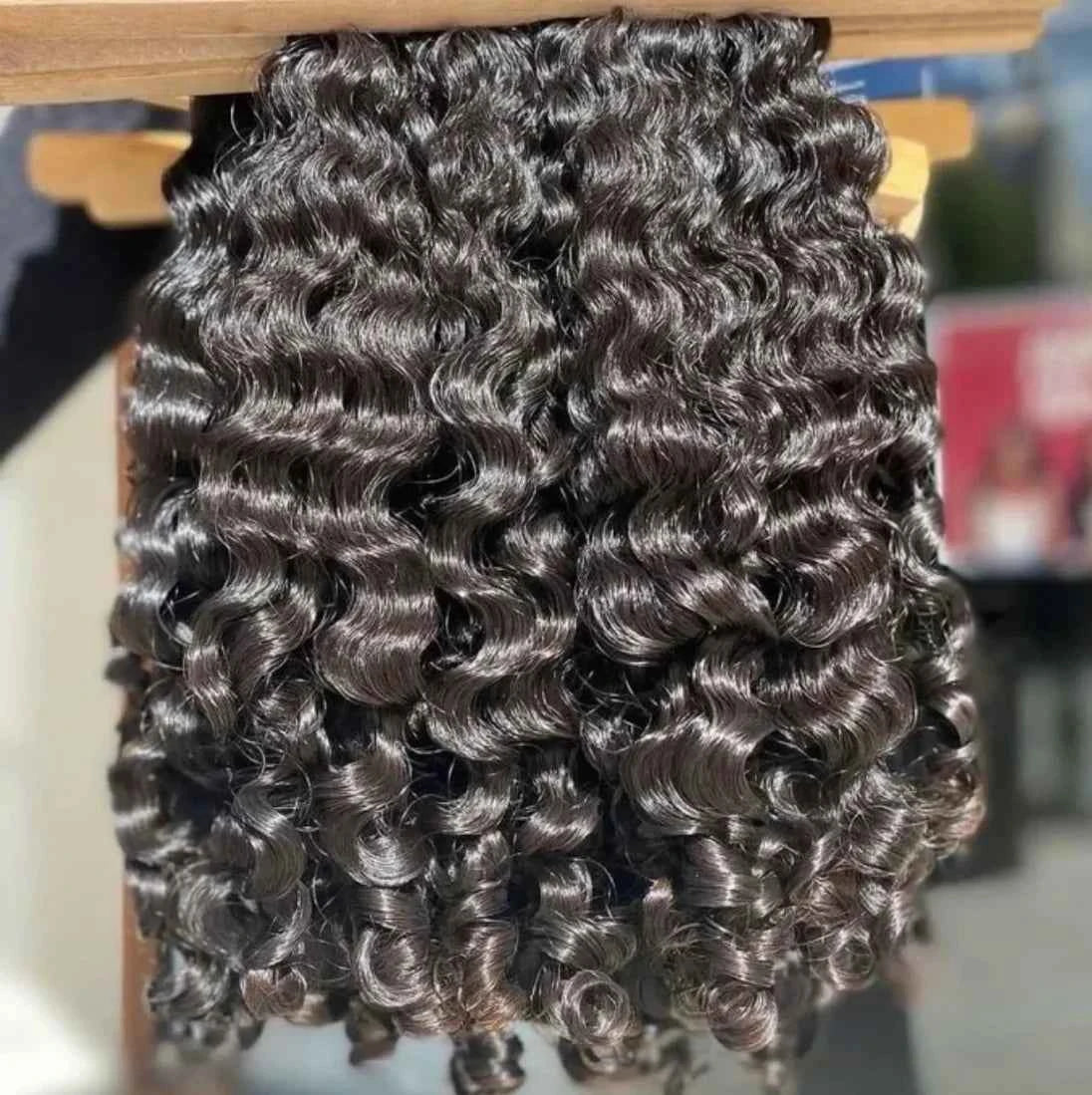 Wholesale  Virgin Cuticle Aligned Natural Raw Hair, Vietnamese Burmese Curly Raw Human Hair Bundles