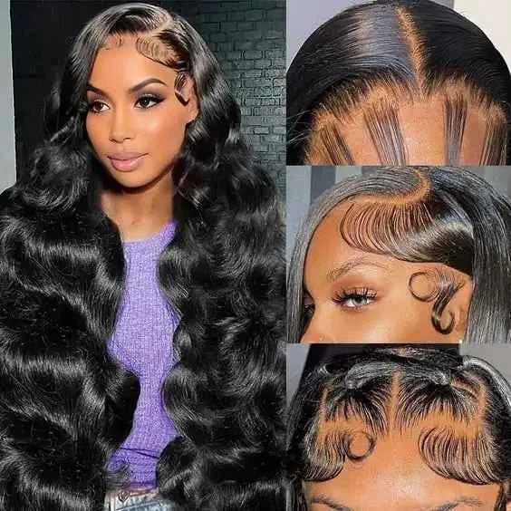 13x6 Lace Front Wigs Pre Pluck HD Lace Closure Human Hair Wigs  Brazilian Hair Hd Lace Frontal Wigs Vendors for Black Women