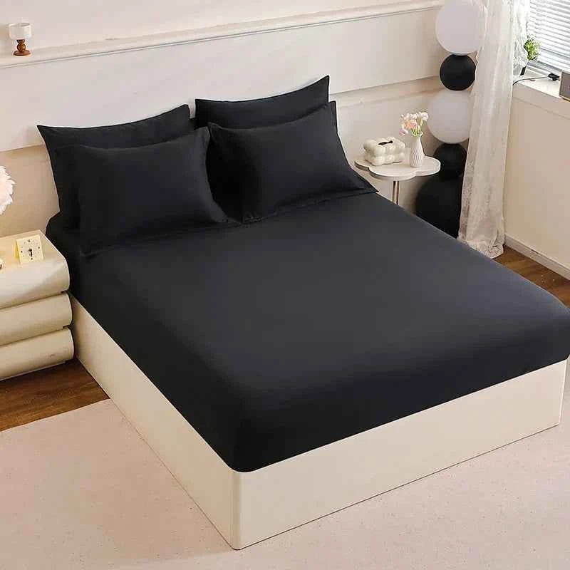 7-Piece Mattress Topper Comforter and Pillowcases Flat Sheet Set Premium Bedding for Comfort and Relaxation