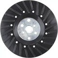 US Local Stock Ships in 24H Free Shipping USA 1 Pack - 4-1/2" X 5/8"-11 Resin Fiber Disc Backing Pad with Lock Nut for Grinder