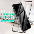 500D Curved Protective Glass For iphone SE 2020 6 6S 7 8 Plus Tempered Glass Film on iPhone X XR 11 Pro XS Max Screen Protector Anti-Fingerprint Tempered Glass Film Full Screen Case Friendly Bubble Free for iPhone