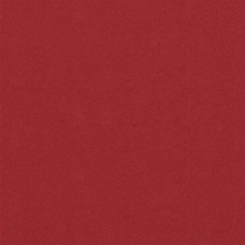 VidaXL W2B Balcony Screen 35.4x157.5 Inch Red Oxford Fabric Sun Shelter
