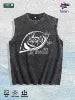Mystic Eye & the Saint Graphic Washed Vest US Warehouse 3 Colors Cotton Tank