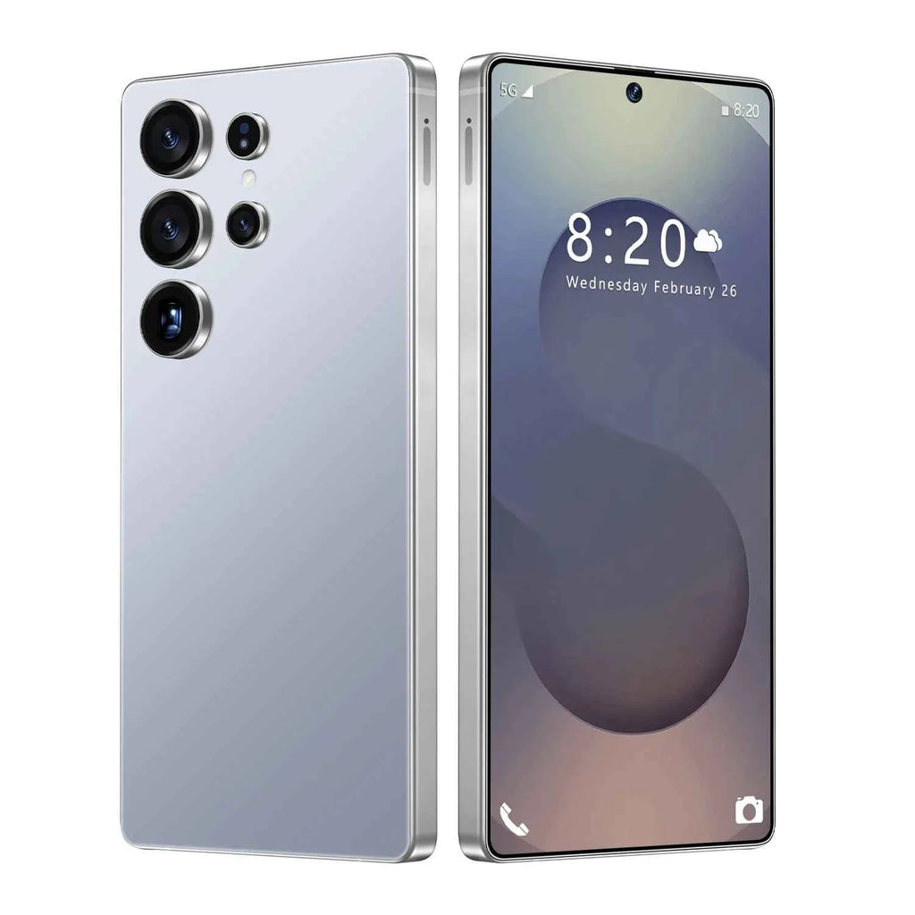 S25 Ultra 5G Smartphone 512GB Storage 7.3 Inch High Quality Android Dual Language (Spanish English) 65W Quick Charge Global LTE