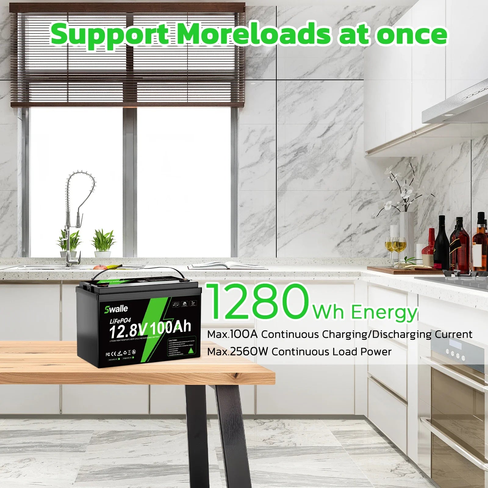 EU Stock Wholesale LiFePo4 Battery 12v 50AH 100Ah 200Ah 400Ah Bluetooth IP65 Waterproof Deep Cycles Rechargeable Solar Battery