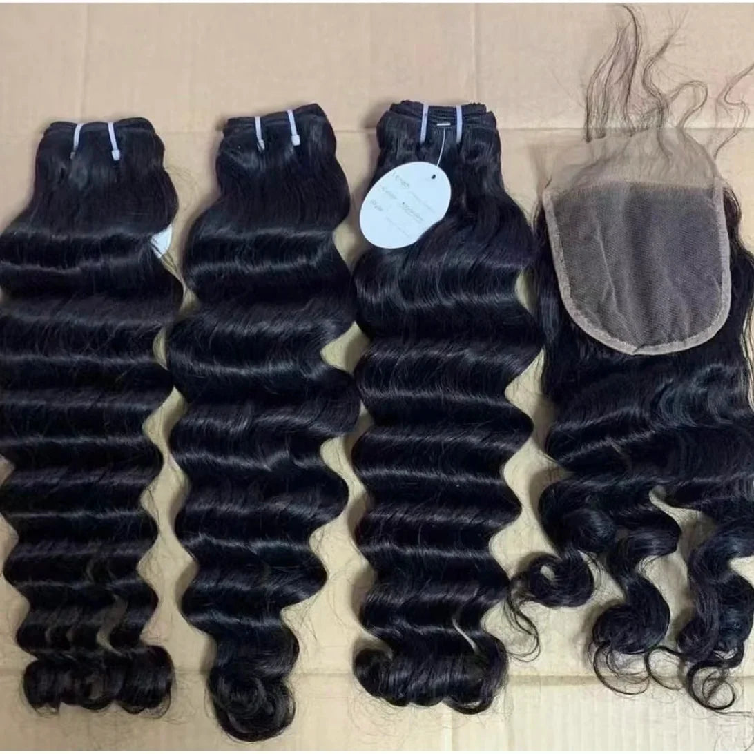 Cheap Quality Burmese Curly Raw Human Hair Bundles for Braids Water Natural Wave