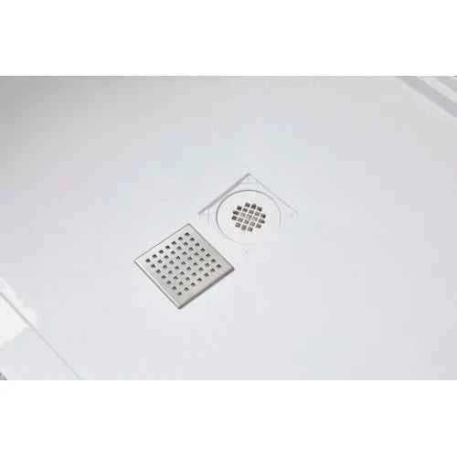 Free Shipping 48"x36" Corner Shower Pan Bathroom Non-slip Shower Base