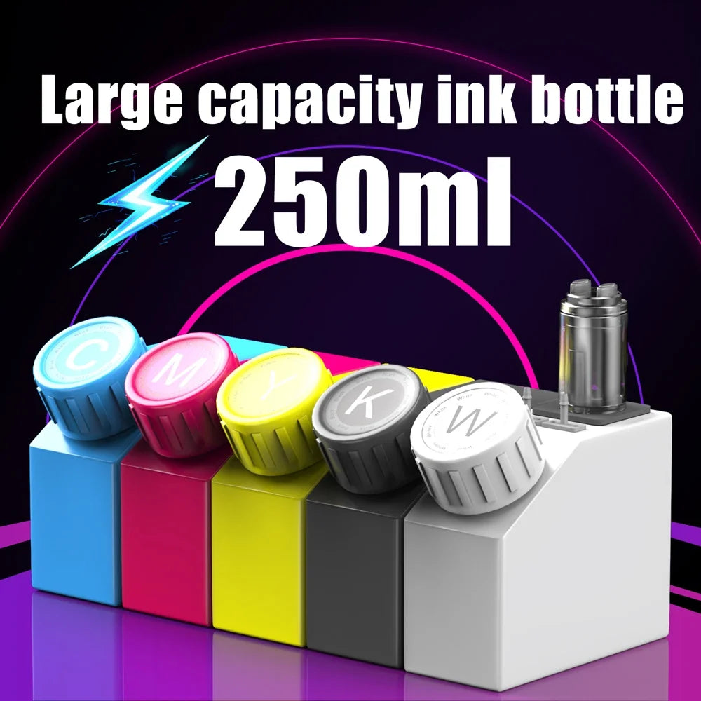 FREE SHIPPING Direct to Film  A4 Printing Machine Digital Inkjet Heat Transfer T Shirt Fabric for Epson L800 Printhead