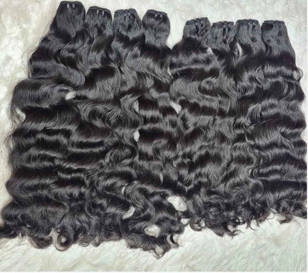 Wholesale  Virgin Cuticle Aligned Natural Raw Hair, Vietnamese Burmese Curly Raw Human Hair Bundles