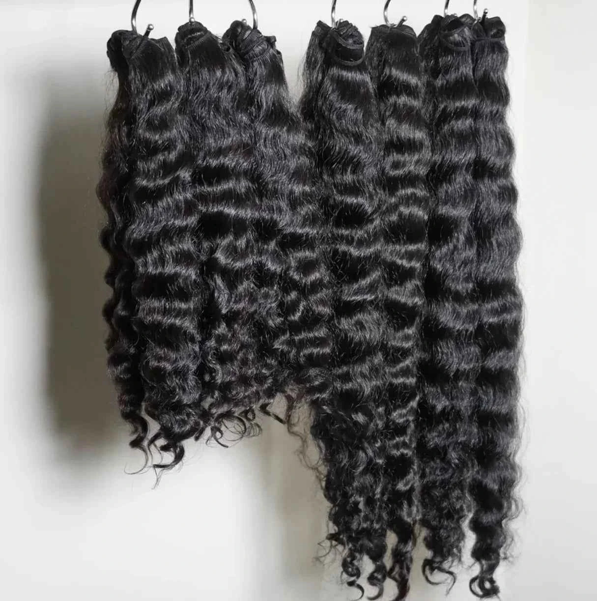Wholesale  Virgin Cuticle Aligned Natural Raw Hair, Vietnamese Burmese Curly Raw Human Hair Bundles