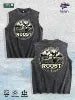 ROOST Waterfowl Deer Graphic Washed Vest US Warehouse 3 Colors Cotton Tank