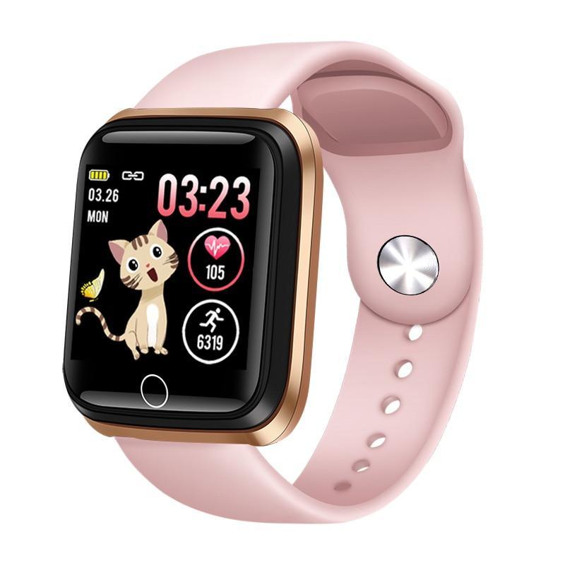 Modern NEW Luxury Smart Watch For Women Sports Smart Bracelet IP67 Waterproof Watch With Pedometer Heart Rate Monitor and LED Color Screen For Android and IOS