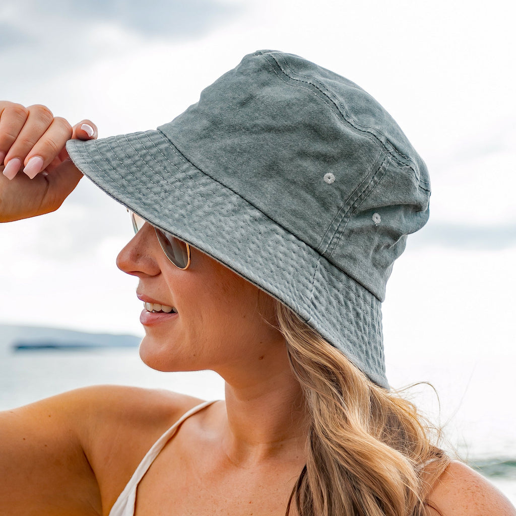 Distressed Bucket Hats