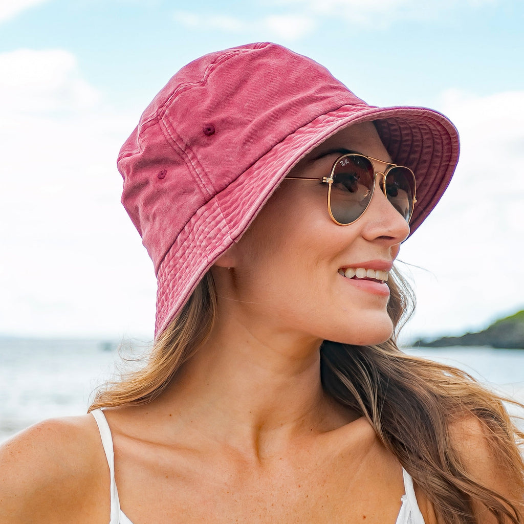 Distressed Bucket Hats