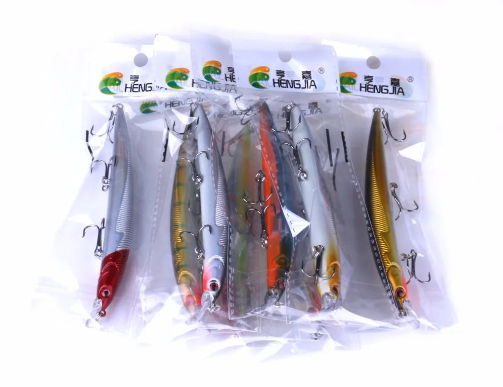 5CM/7.4G Popper Hard Floating Fishing Lure with 3D Lure Eyes in Saltwater