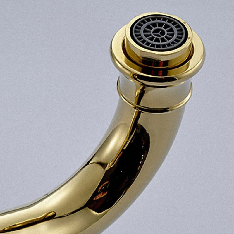 Luxury Shower Bathroom Accessories Set, Towel Ring, Paper Holder, Coat Hook, Toilet Brush, Polished Gold, Bath Hardware