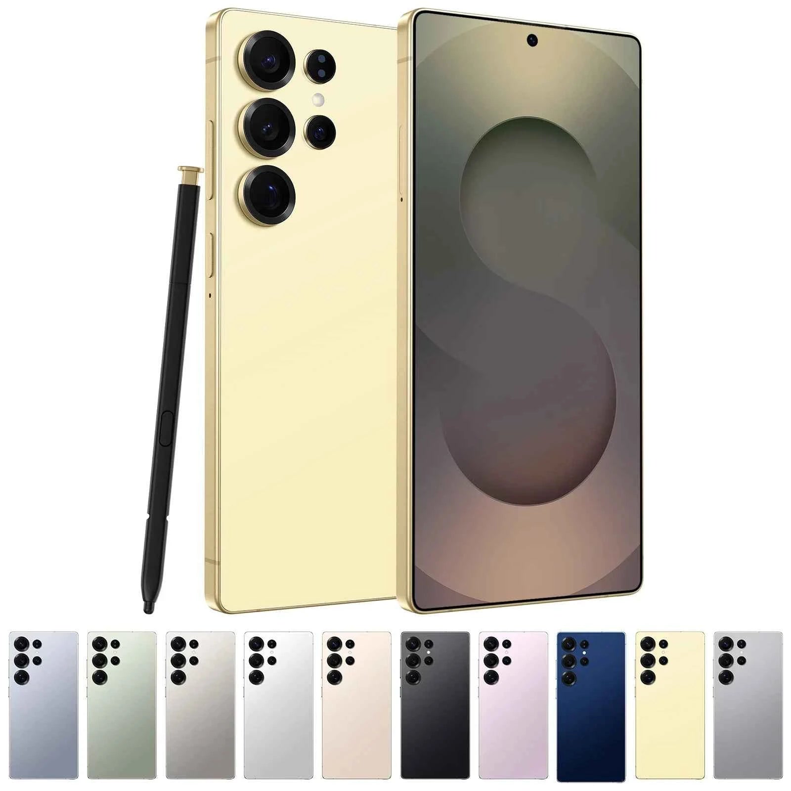 S25 Ultra 5G Smartphone 512GB Storage 7.3 Inch High Quality Android Dual Language (Spanish English) 65W Quick Charge Global LTE