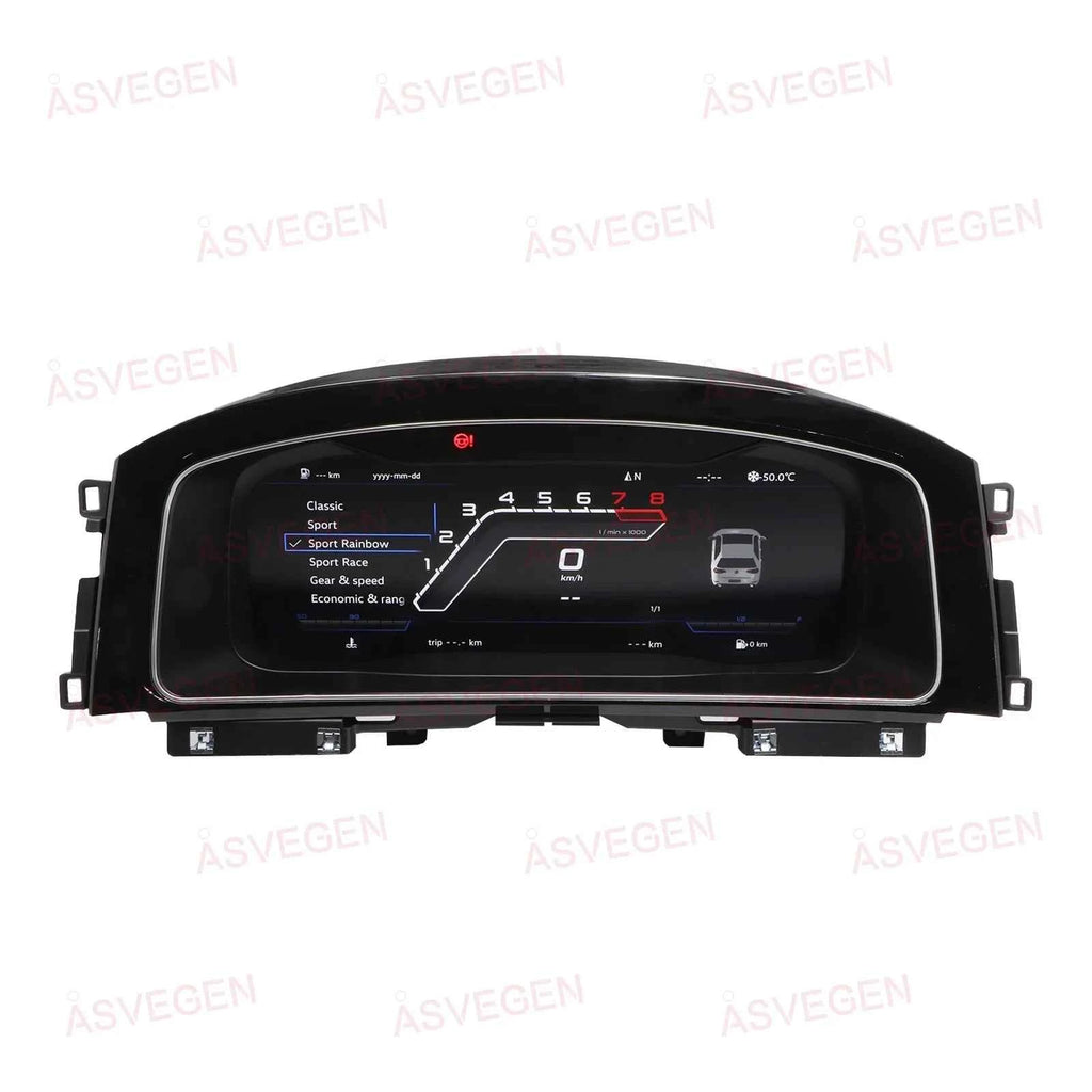 For Volkswagen VW Golf 7/7.5 2013-2020 LCD Dashboard Panel 12.3" Display Digital Cluster Virtual Instrument CockPit Speedometer