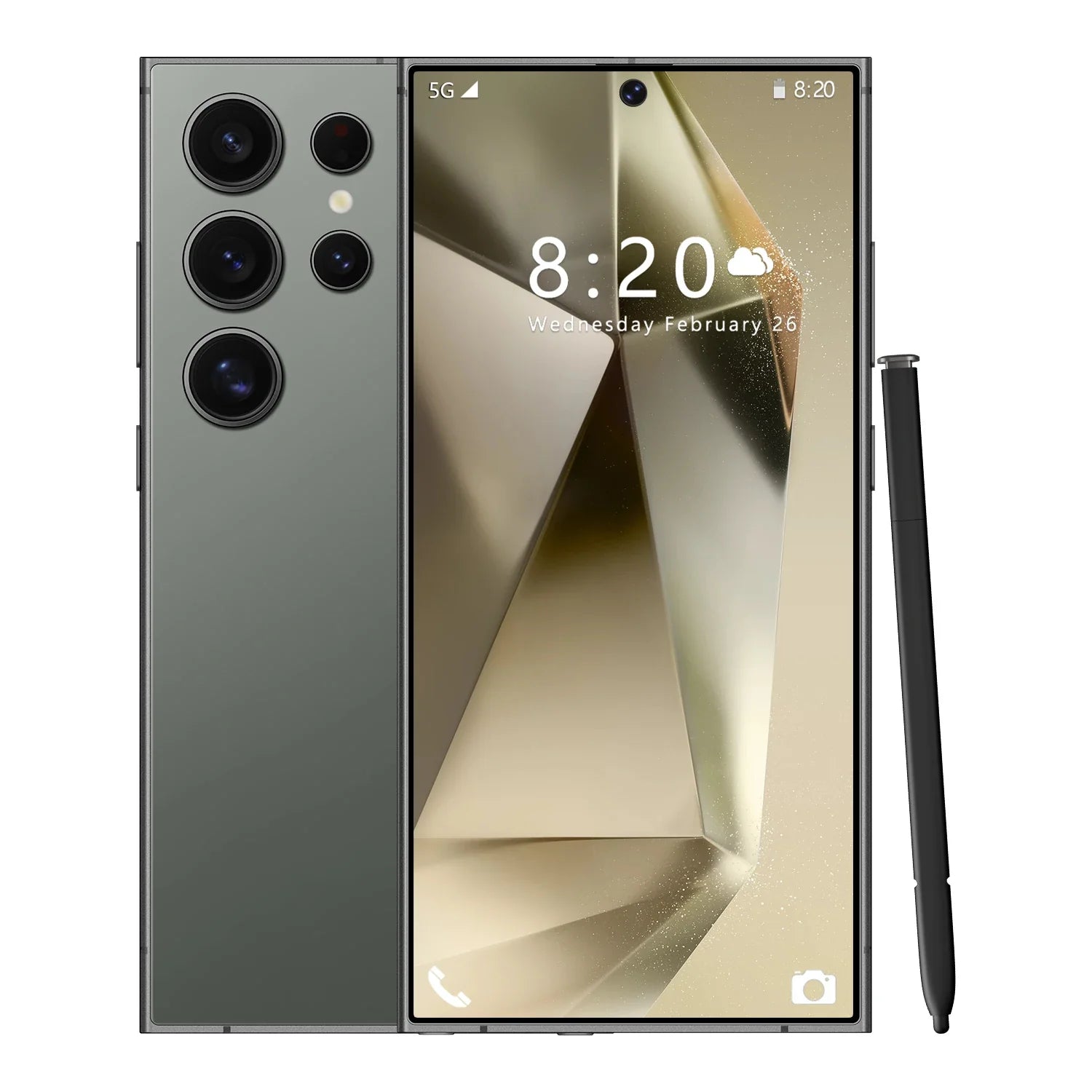 S24 Ultra 7.3 5G French/Spanish/English Smartphone 108MP Rear Camera 12GB+256GB Business Travel 65W Quick Charge CDMA