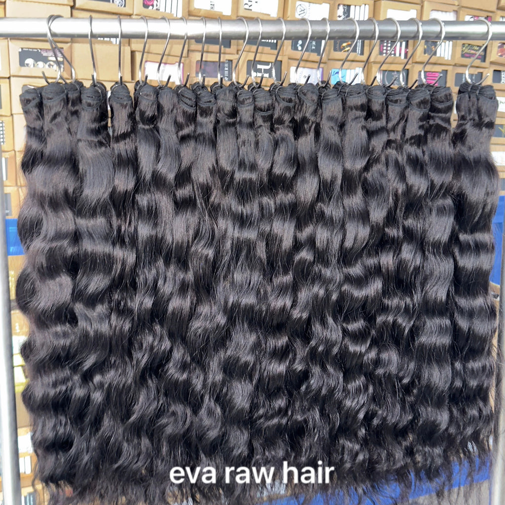 Cheap Quality Burmese Curly Raw Human Hair Bundles for Braids Water Natural Wave