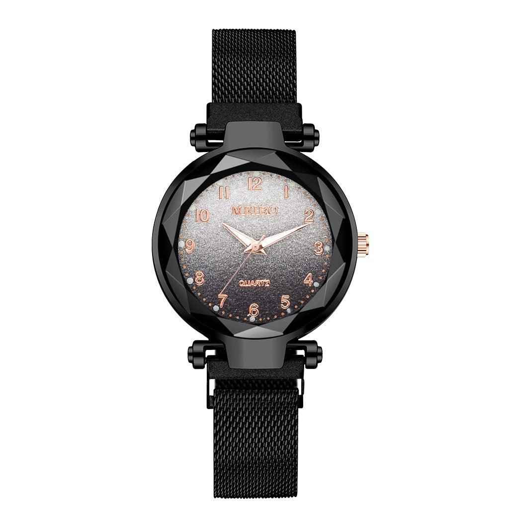 Women Magnet Buckle Gradient Color Watches Luxury Ladies Fashion Female Wristwatches For Gift Clock For Women and Girls