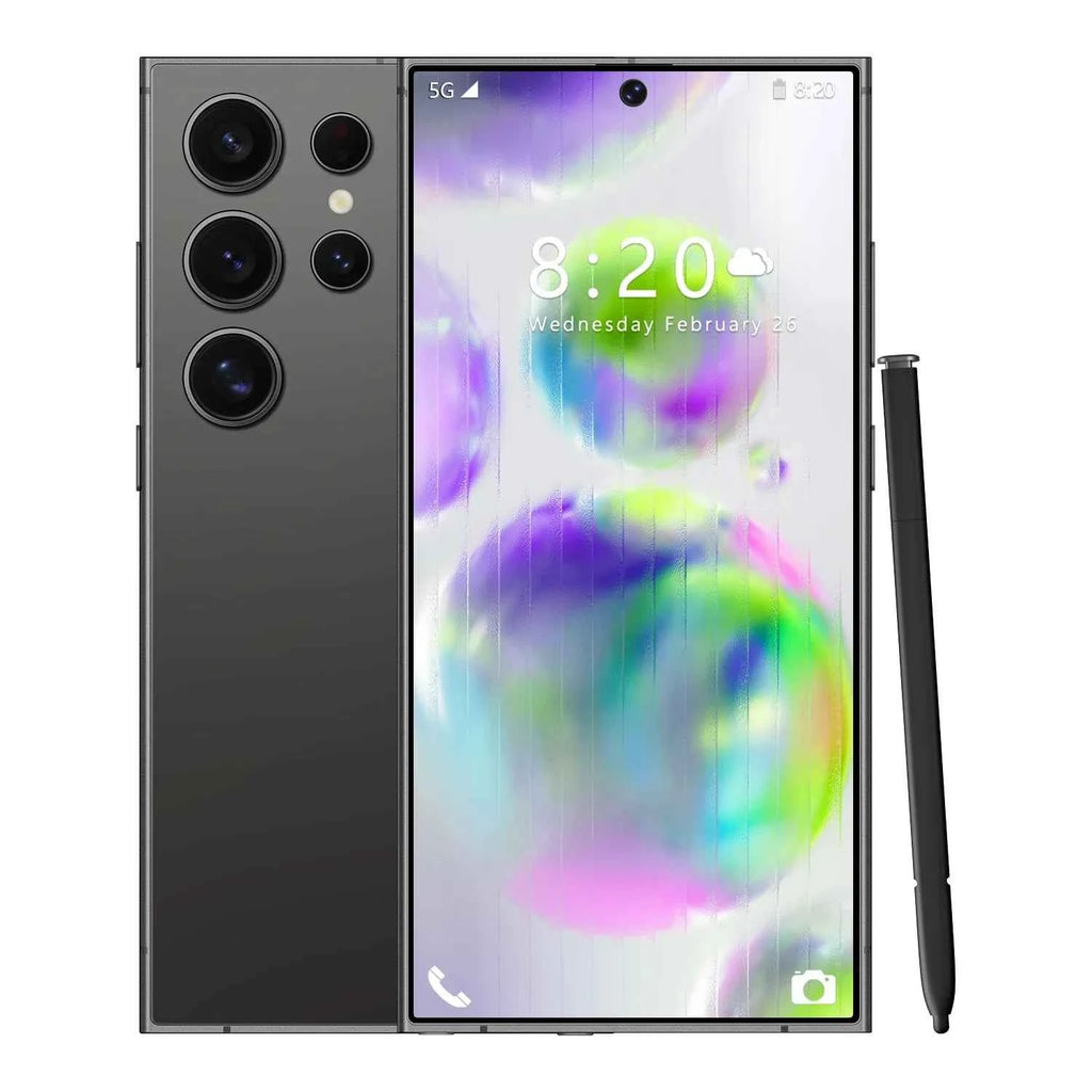 S24 Ultra 8000mAh 65W Fast Charge Snapdragon Gen 3 4K Screen Resolution Gaming Phone Qualcomm Smart Processor Face Recognition