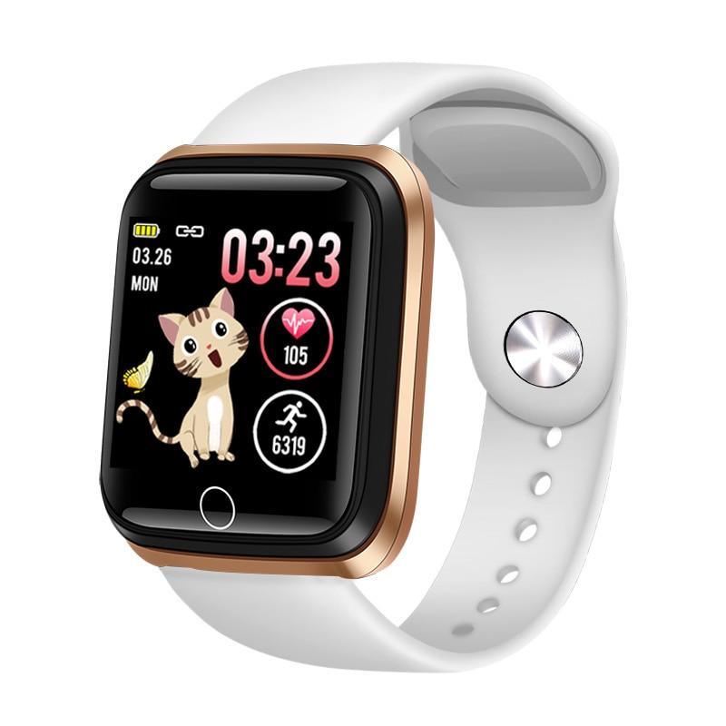 Modern NEW Luxury Smart Watch For Women Sports Smart Bracelet IP67 Waterproof Watch With Pedometer Heart Rate Monitor and LED Color Screen For Android and IOS
