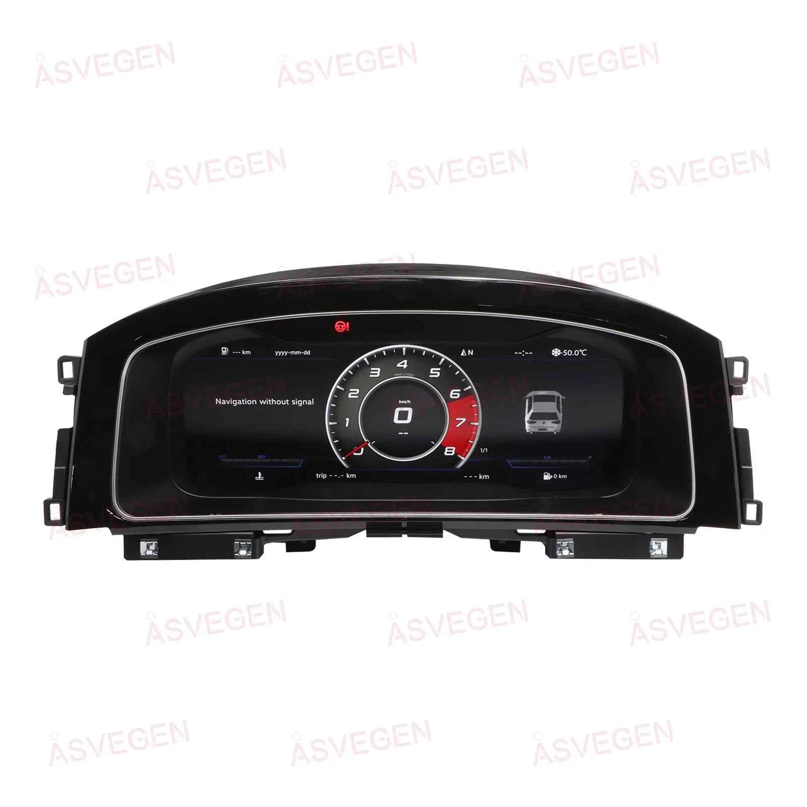 For Volkswagen VW Golf 7/7.5 2013-2020 LCD Dashboard Panel 12.3" Display Digital Cluster Virtual Instrument CockPit Speedometer
