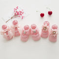 Baby Girl  Anti-Slip Cotton Bow Lace Flower Floor Socks Spring Socks Excellent Quality Everyday Wear