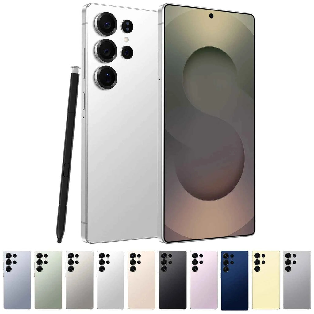 S25 Ultra 5G Smartphone 512GB Storage 7.3 Inch High Quality Android Dual Language (Spanish English) 65W Quick Charge Global LTE