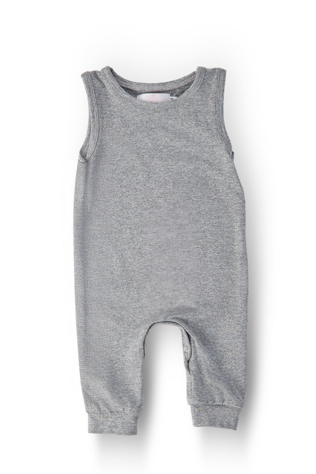 Heather Gray Tank One-Piece Jogger