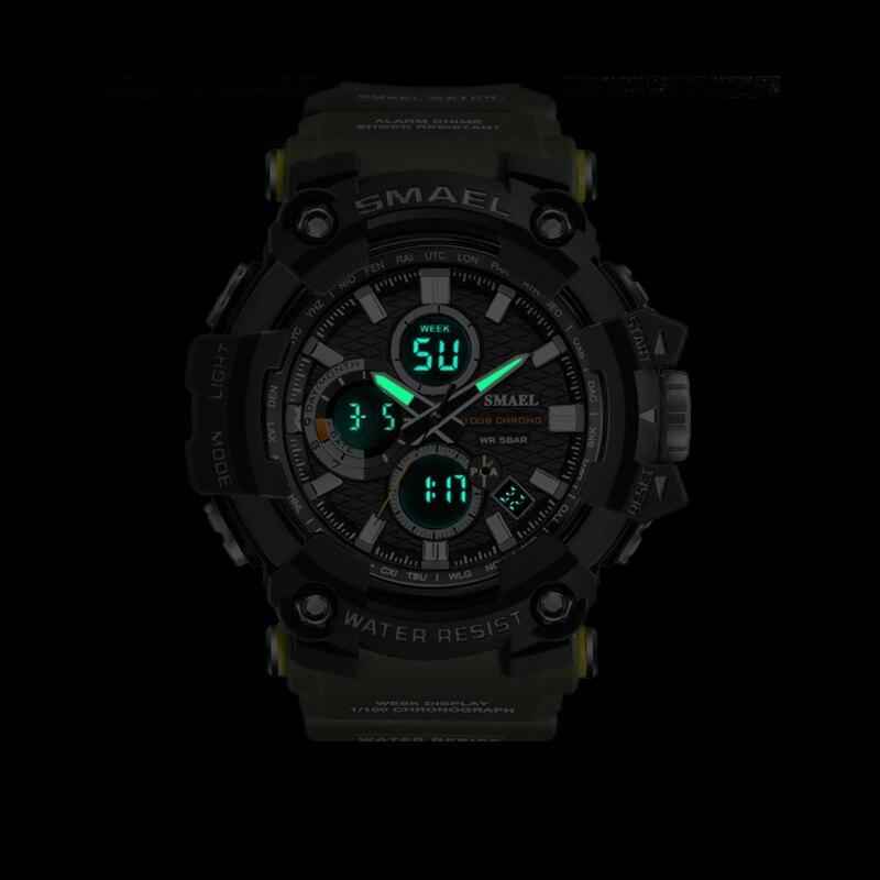 Men's  Sports Watches Top Brand Luxury Military Quartz Watch Men Waterproof 50M Shock  Digital Whats Relogio Masculino